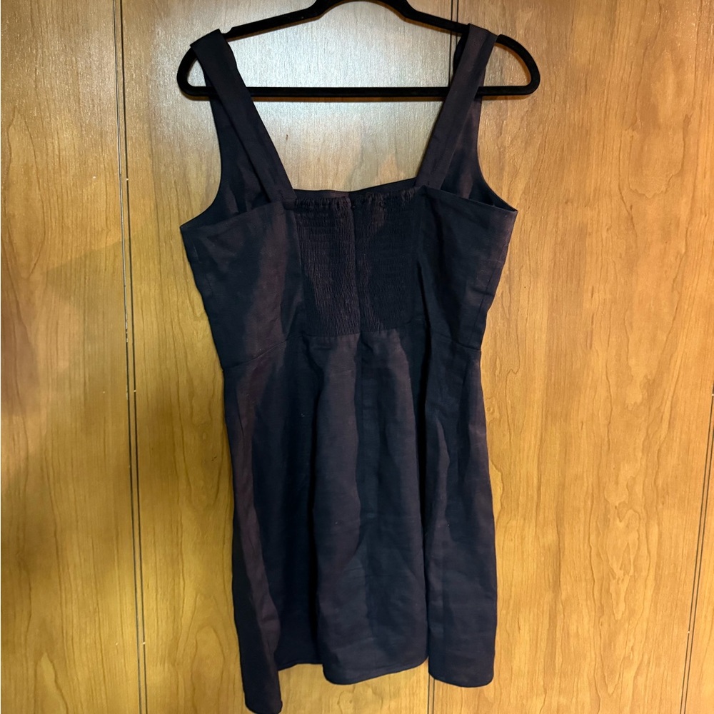 Reformation Celosia Sleeveless Linen Mini Dress - Picture 4 of 4